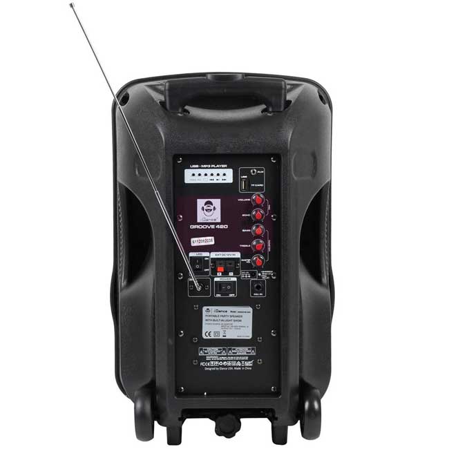 iDance bluetooth bežični zvučni sistem sa punjivom baterijom Groove 420 - dodatni pogled