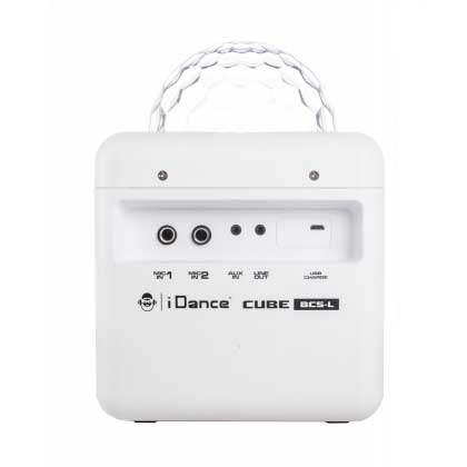 iDance bluetooth zvučnk sa punjivom baterijom BC-5L white - dodatni pogled