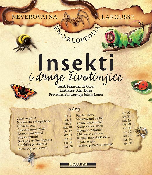 LaRousse - Insekti i druge životinjice, Fransoaz de Giber - dodatni pogled