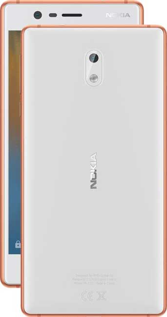 Mobilni telefon Nokia 3 DS Copper White Dual Sim - dodatni pogled