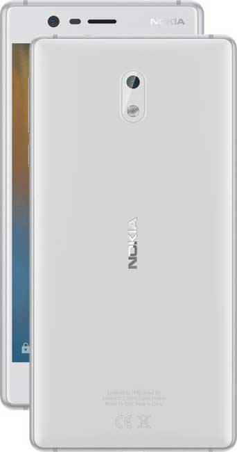 Mobilni telefon Nokia 3 DS Silver White Dual Sim - dodatni pogled