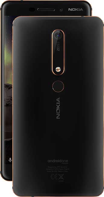 Mobilni telefon Nokia 6.1 DS Black Copper Dual Sim - dodatni pogled