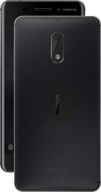 Mobilni telefon Nokia 6 DS Matte Black Dual Sim - dodatni pogled