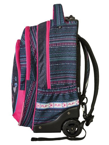 Play Školski ranac sa točkićima Trolley - Love - dodatni pogled