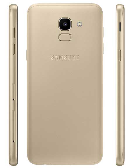 Mobilni telefon Samsung Galaxy J6 Dual SIM Gold 32GB - dodatni pogled