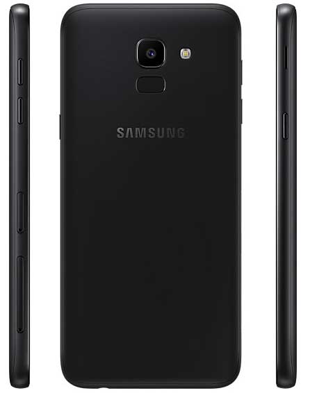 Mobilni telefon Samsung Galaxy J6 Dual SIM Black 32GB - dodatni pogled