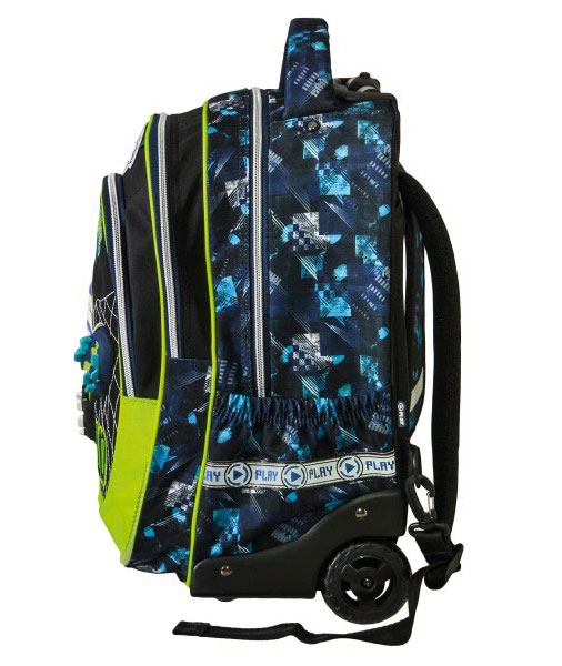 Play Školski ranac sa točkićima Trolley - Football - dodatni pogled