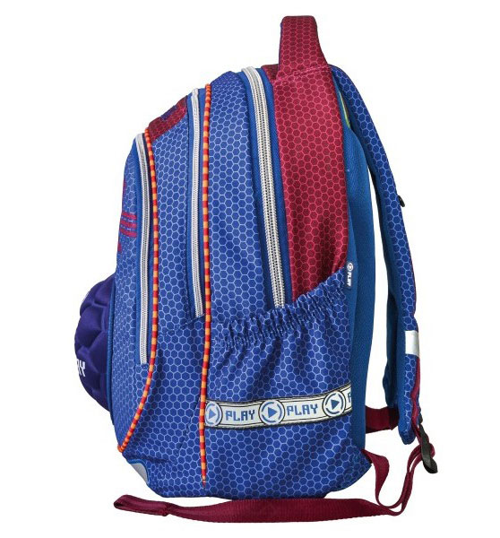 Ranac za školu Play Maxx - Blue Football - dodatni pogled
