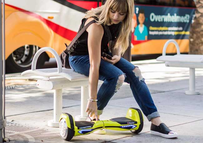 Razor Hoverboard Hovertrax 2.0 Green - dodatni pogled