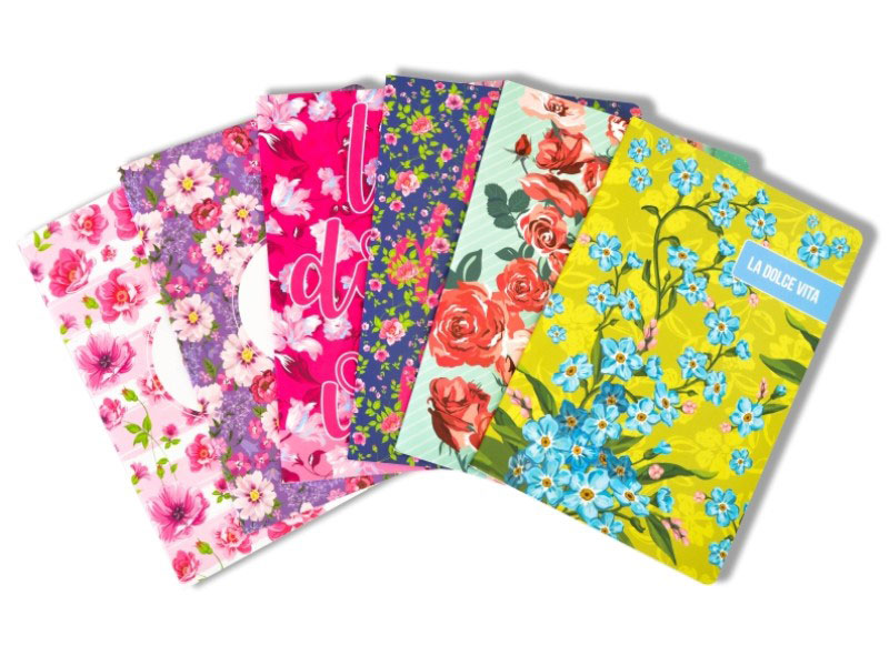 Male sveske na kvadratiće - pakovanje 10 komada La Dolce Vita - dodatni pogled