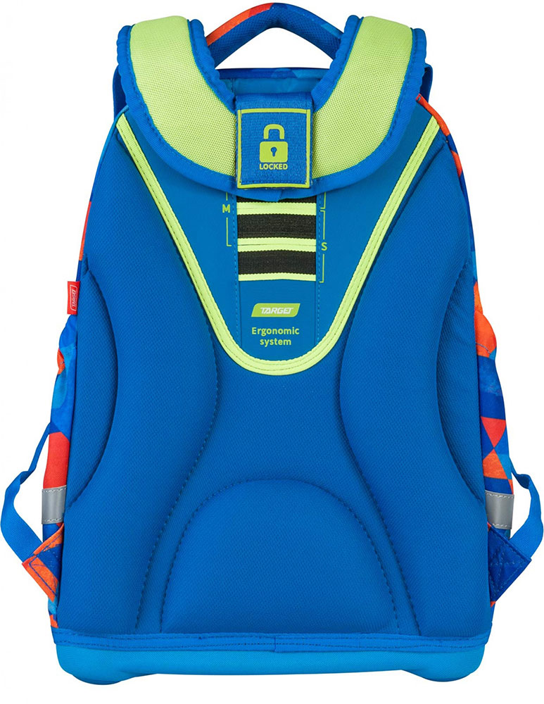 TARGET Ranac Sa 2 Lica - Školski, Anatomski - MURALES 21360 - dodatni pogled