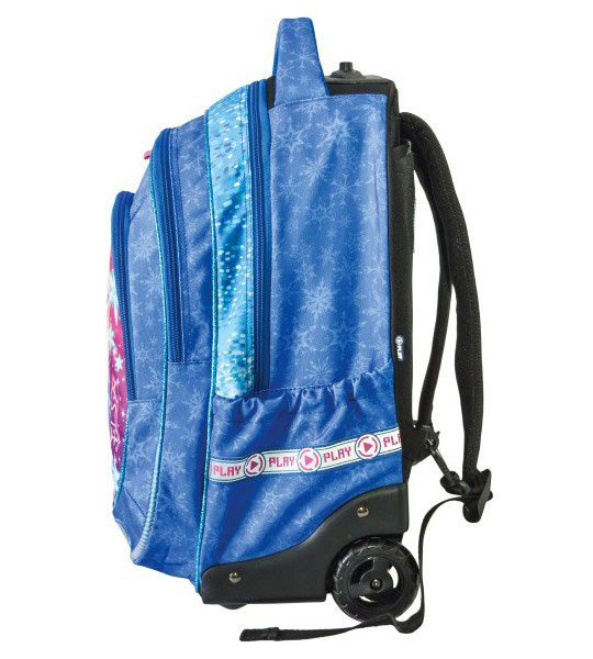 Školski ranac sa točkićima Play Trolley Frozen Blue Kingdom - dodatni pogled