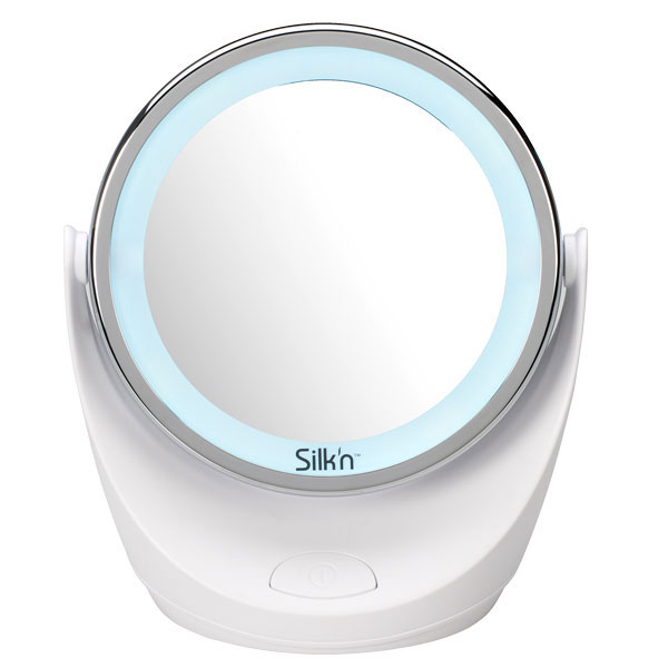 Silk n Gift set GBOX003 - kozmetičko ogledalo i precizni trimer - dodatni pogled