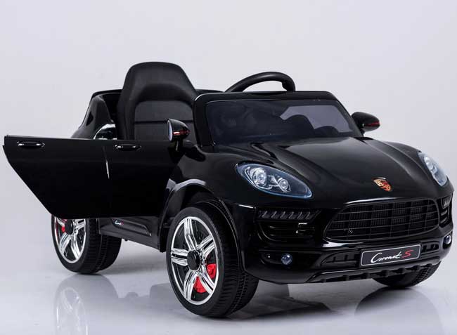 Dečiji automobil na akumulator Porsche Coronet S Crni - dodatni pogled