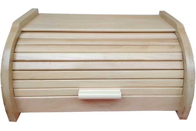 Drvena kutija za hleb - dodatni pogled