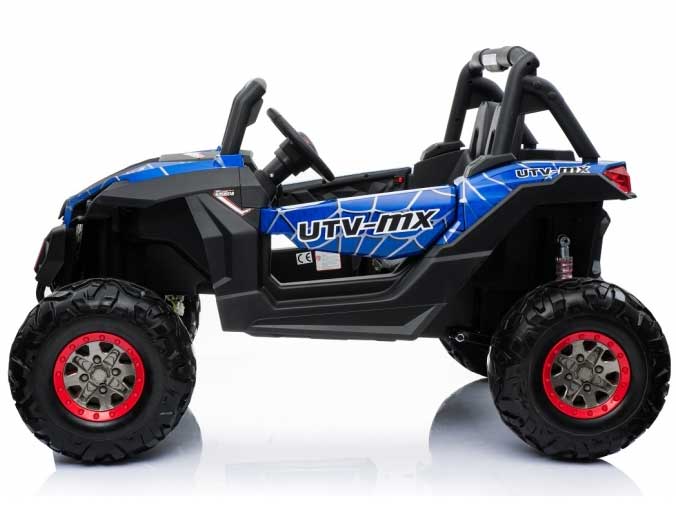 Dečiji auto na akumulator Džip Terenac 4x4 plavi - dodatni pogled