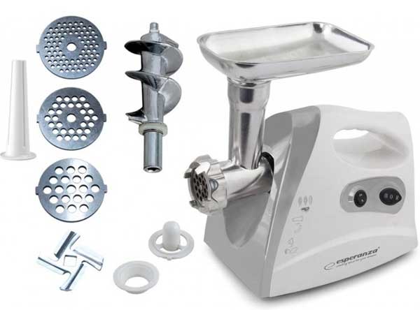 Esperanza mašina za mlevenje mesa i paradajza EKM012E - dodatni pogled