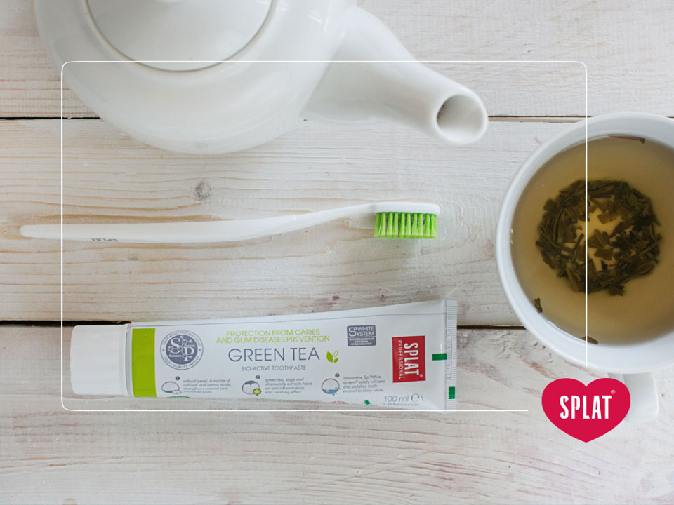 Splat zubna pasta professional Green tea 100 ml - dodatni pogled