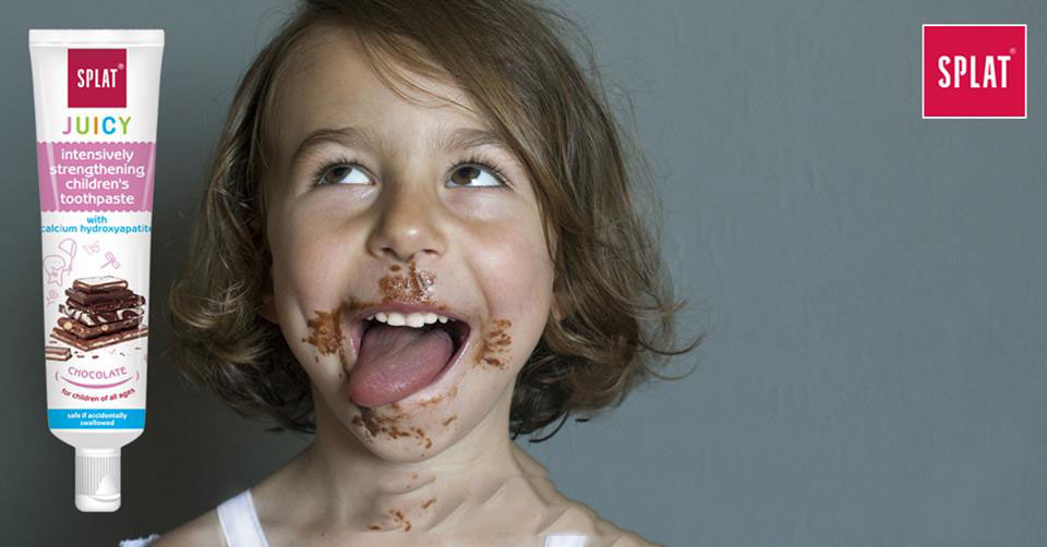 Splat zubna pasta za decu Junior Juicy Chokolade 35 ml - dodatni pogled