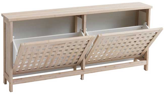 Cipelarnik sa dva odeljka Rail - dodatni pogled