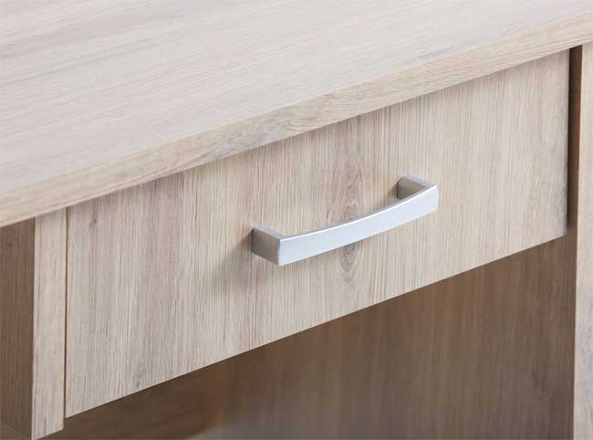 Radni sto Amazon sa fiokom, boje hrasta - dodatni pogled