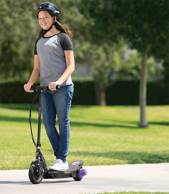 Eletro skuter Razor Power Core E100 Ljubičasti - dodatni pogled