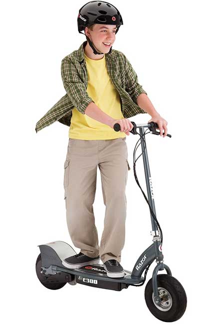 Eletro skuter Razor E300 Mat Sivi - dodatni pogled