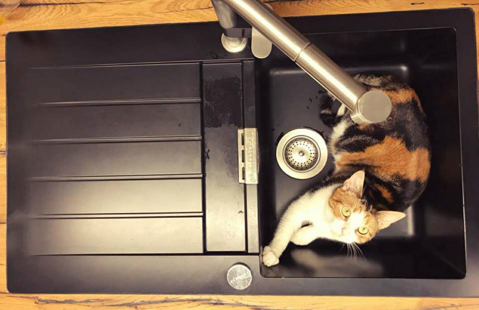 Granitna sudopera Formhaus D-100L crna - dodatni pogled