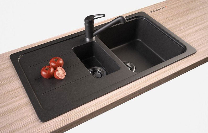 Granitna sudopera Formhaus D-150L crna - dodatni pogled