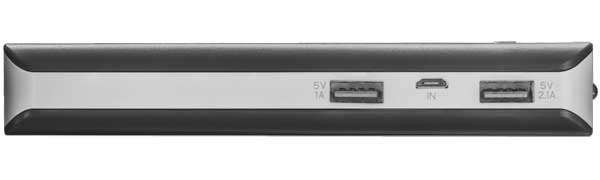 Trust Primo PowerBank 10.000mAh Eksterna baterija Crna - dodatni pogled