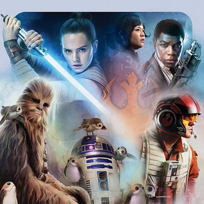 3u1 Puzzle Ravensburger - Star Wars Episode VIII The Last Jedi 08039 - dodatni pogled