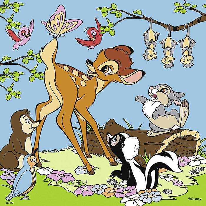 3u1 Puzzle Ravensburger - Disney Friends 08043 - dodatni pogled