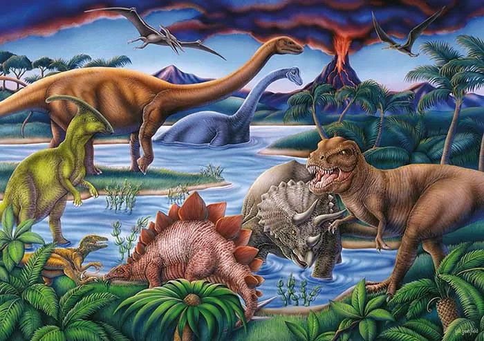 Ravensburger Slagalica Dinosaur Playground 08613