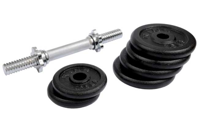 Set tegova sa šipkom 15 kg RX BUC15L-1 - dodatni pogled