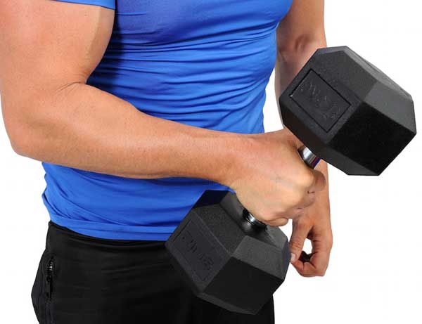 Bučica gumirane HEX 1x17,5kg RING DB6101-17,5 - dodatni pogled