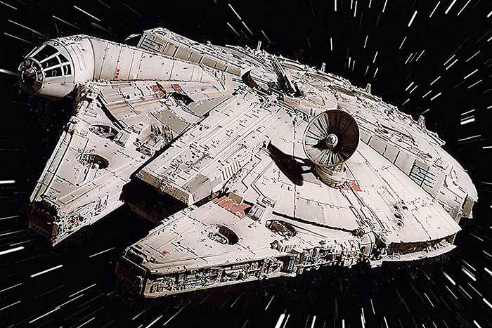 Ravensburger Velike puzzle Star Wars Episode VII Millennium Falcon 09784 - dodatni pogled