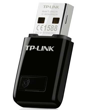 TP-Link USB Wi-Fi Adapter 300Mbps TL-WN823N - dodatni pogled