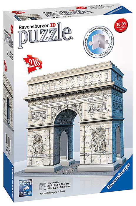 Ravensburger 3D Puzle Trijumfalna kapija 12514 - dodatni pogled