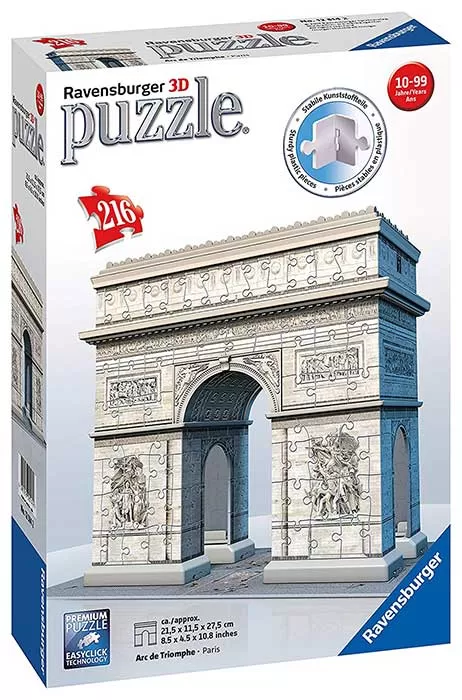 Ravensburger 3D Puzle Trijumfalna kapija 12514