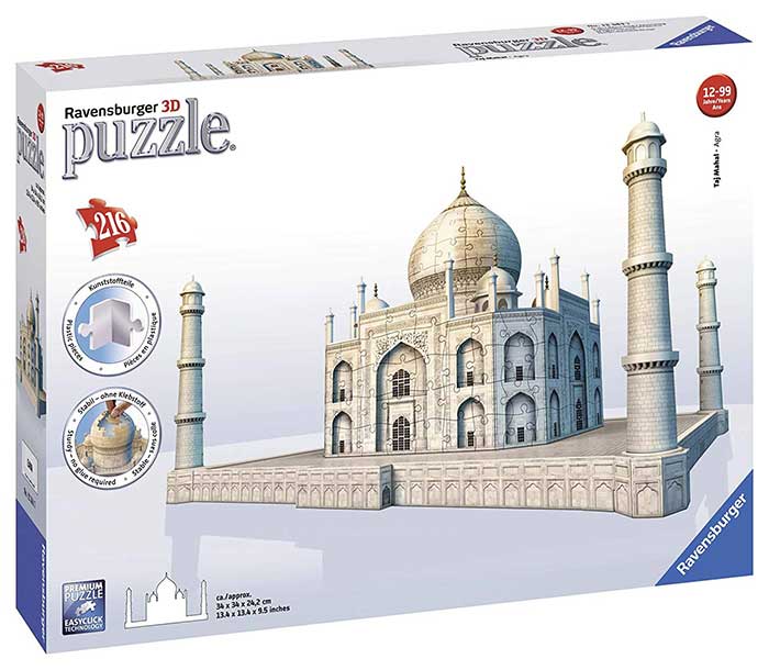 Ravensburger 3D Puzle Tadž Mahal u Agri 12564 - dodatni pogled