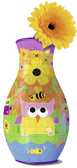 Vaza za cveće od puzli - Sova - Ravensburger 12050 - dodatni pogled