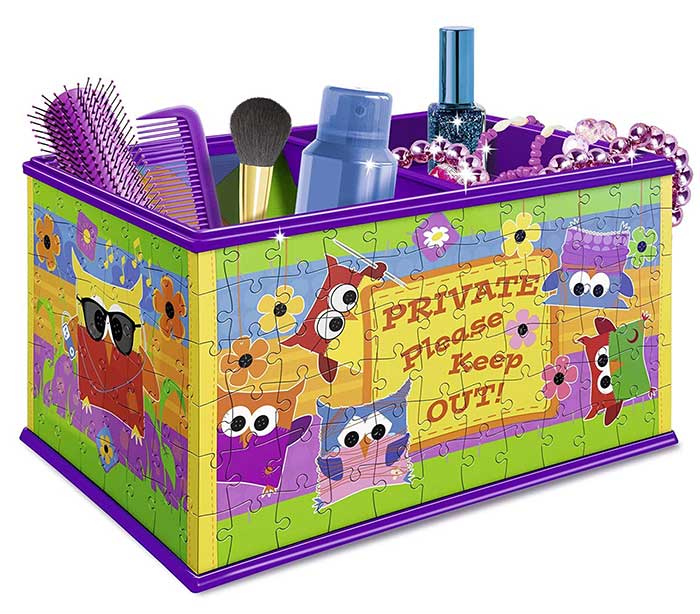 Kutija za sitnice od puzli - Sove - Ravensburger 12105 - dodatni pogled