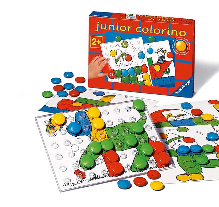 Ravensburger Dečija igračka - Bockalice Učimo boje - Junior Colorino 24602 - dodatni pogled
