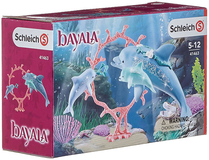 Schleich Figurice Bayala - Mama delfin sa mladima 41463 - dodatni pogled