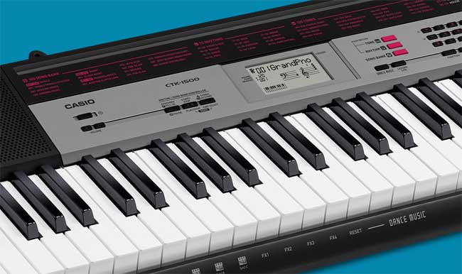 Casio Klavijatura CTK-1500 - dodatni pogled