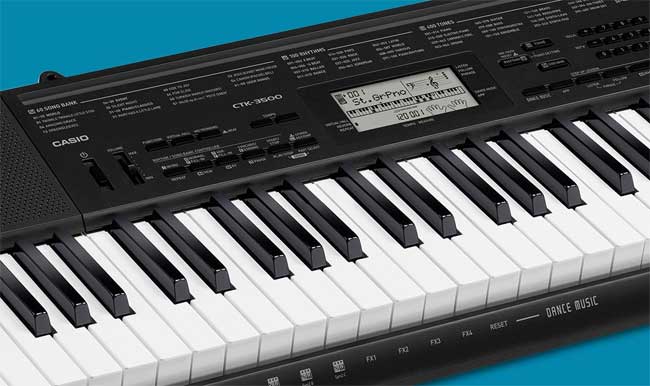 Casio Klavijatura CTK-3500 - dodatni pogled