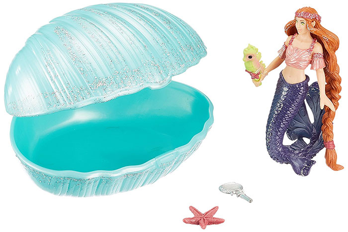 Schleich Figura Bayala - Sirena sa morskim konjicom u školjci 70563 - dodatni pogled