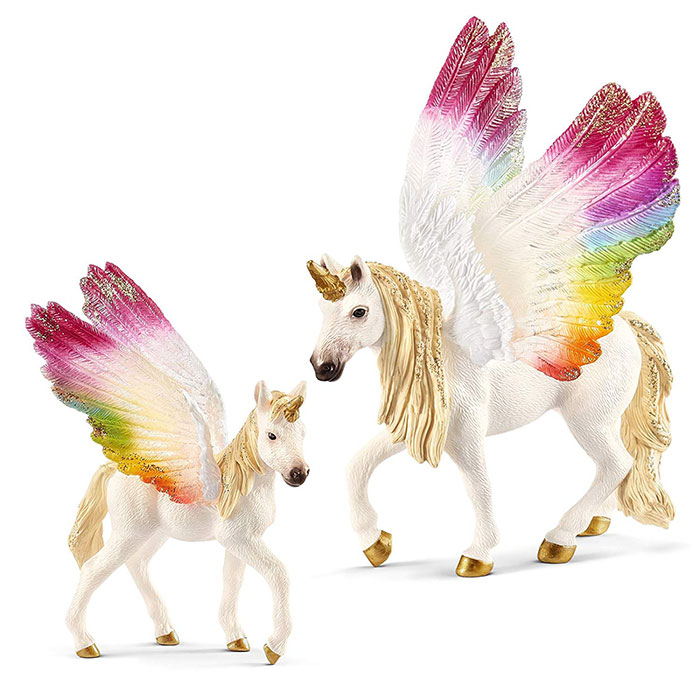 Schleich Figure Bayala - Dugin jednorog sa krilima - ždrebe 70577 - dodatni pogled