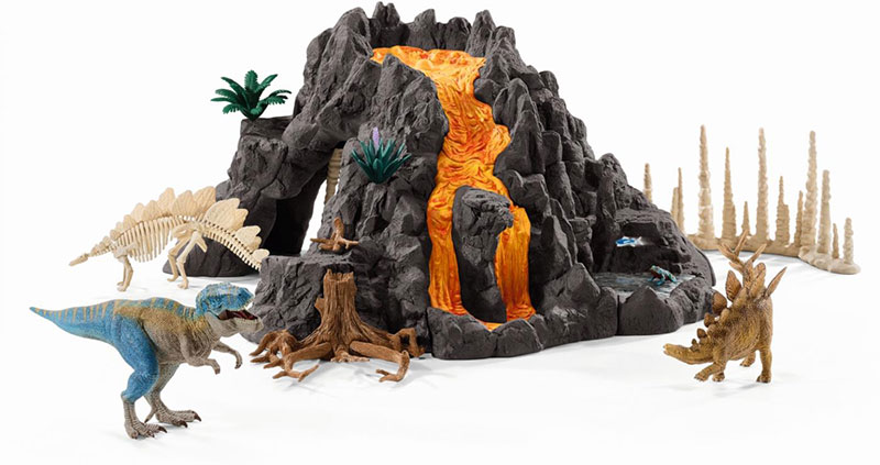Schleich Figurice Praistorija - Vulkan i T-Reks 42305 - dodatni pogled