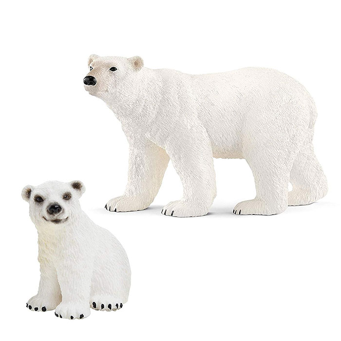 Schleich Figurice Divlje životinje - Beli medved 14800 - dodatni pogled